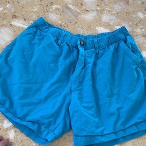 EUC Men’s Turquoise Chubbies Shorts Sz. Large